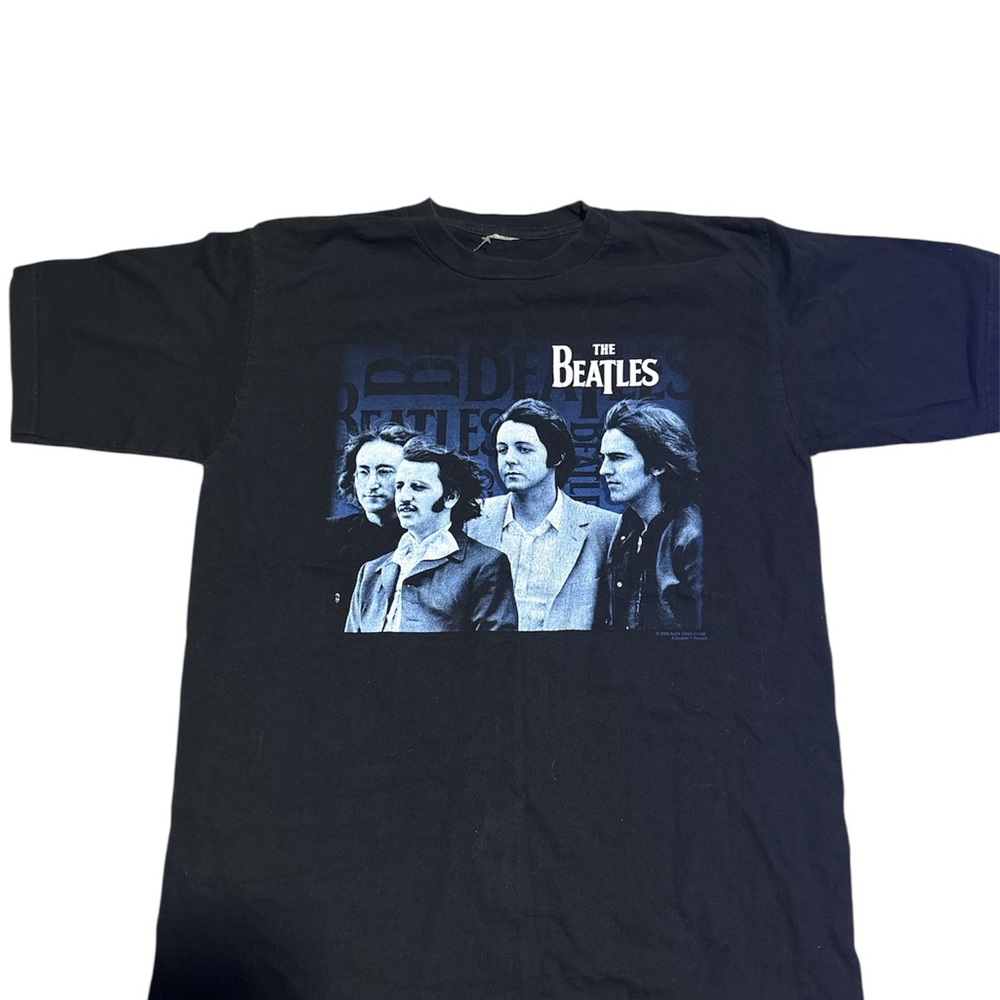 The Beatles Black Graphic T-Shirt